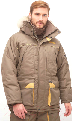Куртка для охоты и рыбалки Canadian Camper Siberia (XXXL, Stone)