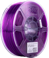 Пластик для 3D-печати eSUN PETG / PETG175Z1 (1.75мм, 1кг, прозрачный пурпурный) - 