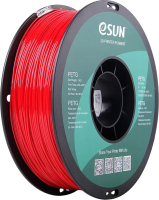 Пластик для 3D-печати eSUN PETG / PETG175FR1 (1.75мм, 1кг, пожарный красный) - 
