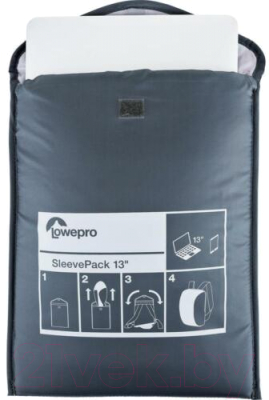 Рюкзак для камеры Lowepro SleevePack 13 / LP37097-PWW (голубой/серый)