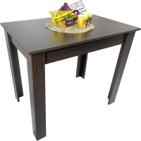 Обеденный стол Genesis Мебель 90x60x76 (венге) - 