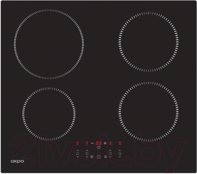 Индукционная варочная панель Akpo PIA 60 940 12CC BL