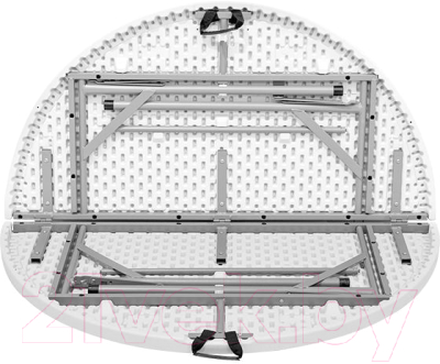 Стол складной Calviano Пластиковый 122см (круглый)