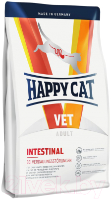 Сухой корм для кошек Happy Cat Vet Diet Intestinal Adult / 70686 (4кг)