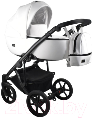 Детская универсальная коляска Bexa Air Eco 2 в 1 (04, белая кожа)