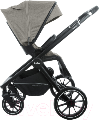 Детская универсальная коляска INDIGO Force 2 в 1 (светло-серый)
