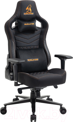 Кресло геймерское Evolution Nomad (черный/оранжевый)