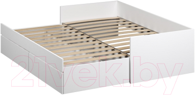 Изображение товара Кровать-тахта Mio Tesoro Кастор раздвижная 80x200 2.03.08.130.1 (белый)