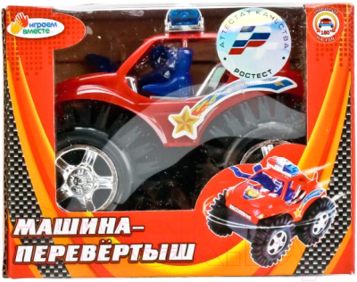 Автомобиль игрушечный Играем вместе Машина-перевертыш / B1083614-R
