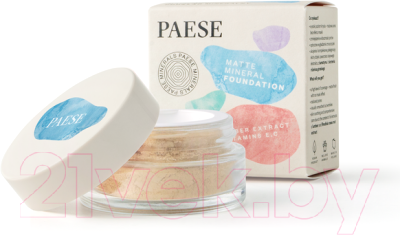 Пудра рассыпчатая Paese Matte Mineral Foundation минеральная матирующая 104W (7г)