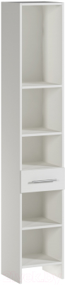 Шкаф для ванной Genesis Мебель Колонка 330 (белый)