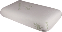 Подушка для сна Arya Memory Foam Bamboo / 8680943224613 (60x40x12, белый) - 