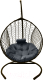 Кресло подвесное Craftmebelby Кокон Капля стандарт (коричневый/серый) - 