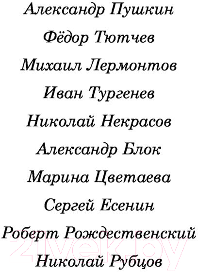 Художественная книга АСТ Стихи о России. Великая поэзия (Блок А.А., Есенин С.А. и др.) — фото 2