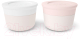 Миниатюра изображения товара Набор соусников для ланча Monbento MB Temple / 20010048 (White natural/Pink natural)