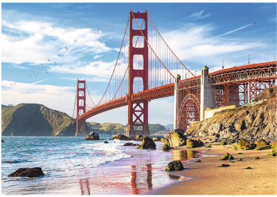 Пазл Trefl Мост Золотые Ворота, Сан-Франциско, США / 10722 (1000эл)