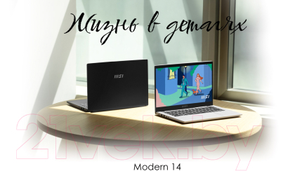 Ноутбук MSI Modern 14 MS-14J3 (C11M-020XBY-CB31115U8GXXDXX)