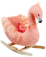 Качалка детская Amarobaby Фламинго / AMARO-28AF-R0 (розовый) - 