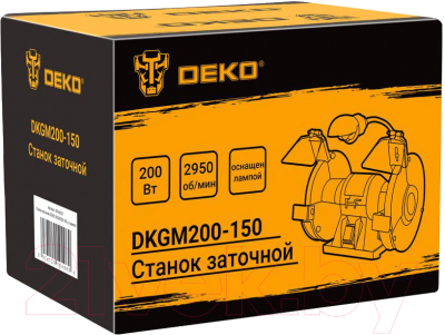 Точильный станок Deko DKGM200-150 / 063-4323