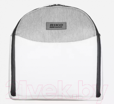 Детская универсальная коляска Riko Basic Pacco Classic 2 в 1 (05/серый/белый)