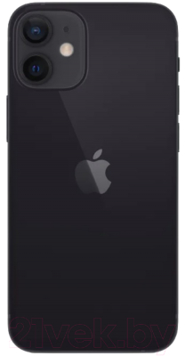 Смартфон Apple iPhone 12 mini 64GB / 2BMGDX3 восстановленный Breezy Грейд B (черный)