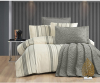 

Комплект постельного белья с покрывалом Zebra Casa, Laden Евро / Y 892