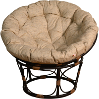 Кресло садовое BiGarden Papasan / БГ-П-Кор (коричневый) - 