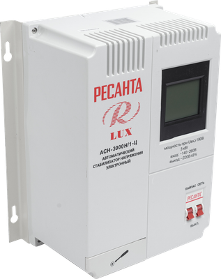 Стабилизатор напряжения Ресанта Lux АСН-3000Н/1-Ц