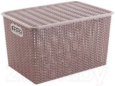 Изображение товара Корзина Violet Вязь / 533111 (14л, розовый нюд)