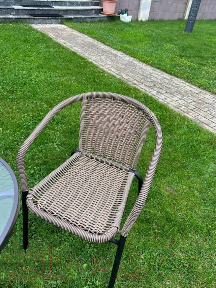 Кресло садовое BiGarden Terazza LB (светло-коричневый) — фото 3