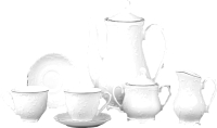 Набор для чая/кофе Cmielow i Chodziez Rococo / OMDZ22-Рококо-3 - 