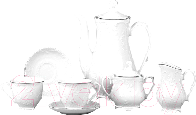 Набор для чая/кофе Cmielow i Chodziez Rococo / OMDZ22-Рококо-3