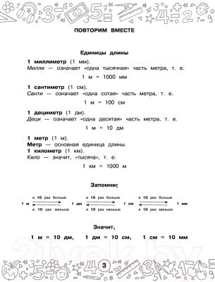 Учебное пособие АСТ Математика. Задачи на периметр и площадь. 3-4 классы (Нефедова М.Г.)