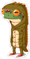 Значок Meshu Frogodile / MS_47442 - 