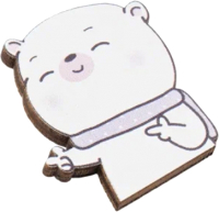 

Значок Meshu, Sweet Bear / MS_45604