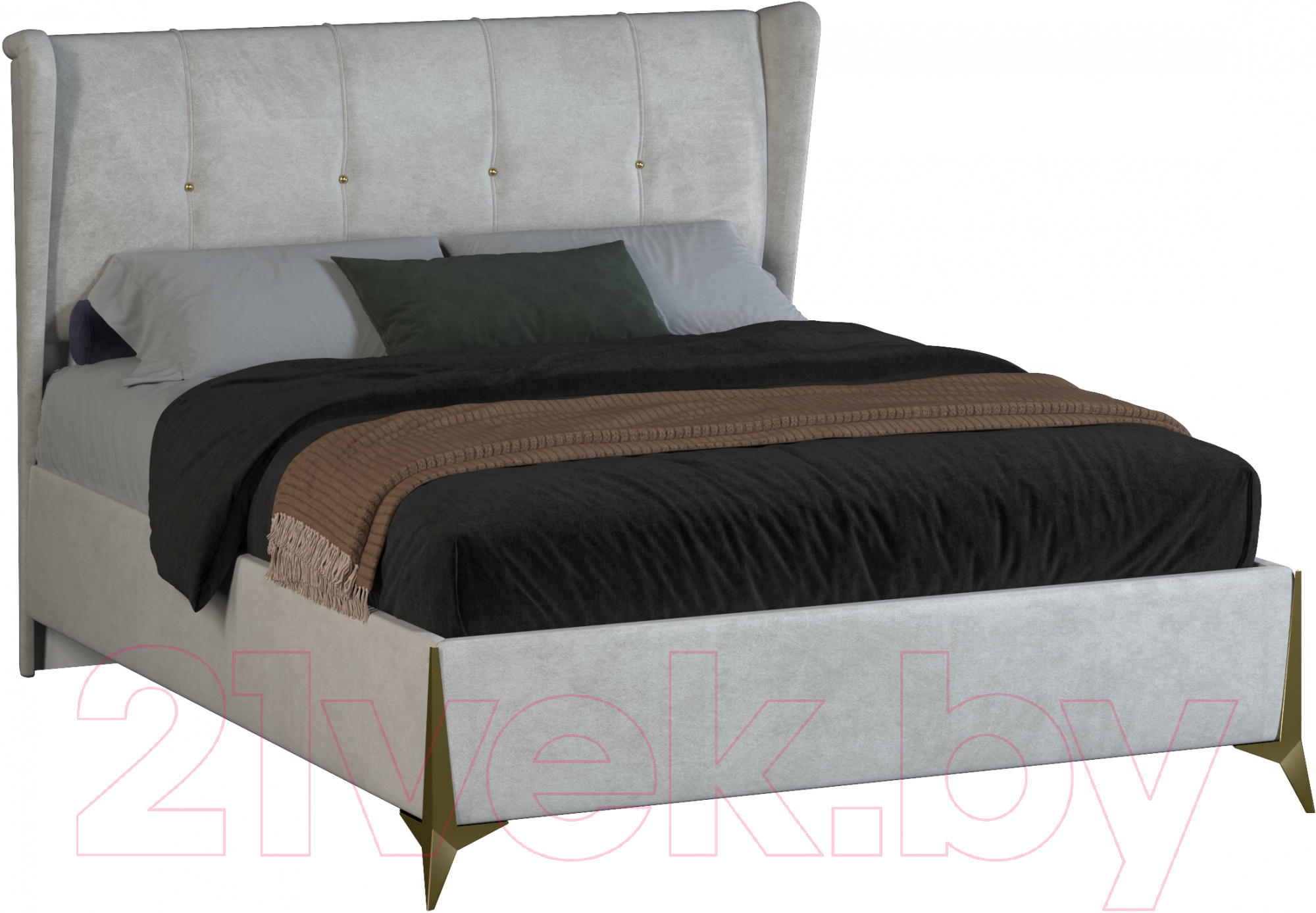 Двуспальная кровать Genesis Мебель Adelina Lotus 1 1600