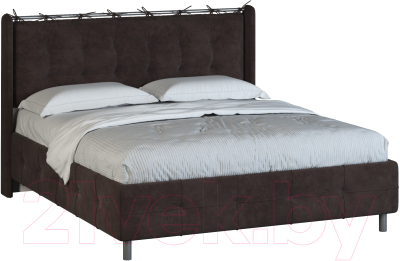 Двуспальная кровать Genesis Мебель Svetlana 3 160x200 (Bora 01)