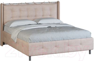 Двуспальная кровать Genesis Мебель Svetlana 3 160x200 (Bora 03)
