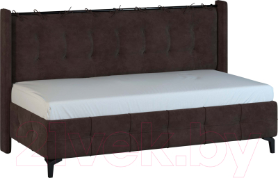 Односпальная кровать Genesis Мебель Svetlana 3 90x200 (Bora 01)