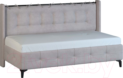 Односпальная кровать Genesis Мебель Svetlana 3 90x200 (Bora 03)