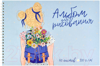 Изображение товара Альбом для рисования Феникс+ Лето в рюкзаке / 60386