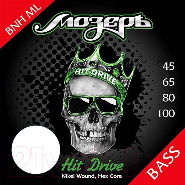 Струна для бас-гитары Мозеръ Hit Drive / BNH-ML