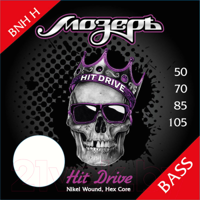 Струны для бас-гитары Мозеръ Hit Drive / BNH-H 