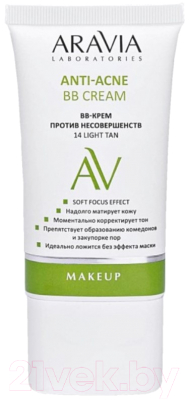 BB-крем Aravia Laboratories Anti-Acne BB Cream против несовершенств 14 Light Ta (50мл)