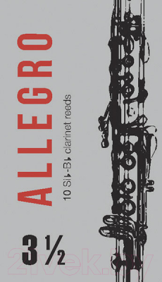 Набор тростей для кларнета FedotovReeds Allegro FR18C006 (10шт)