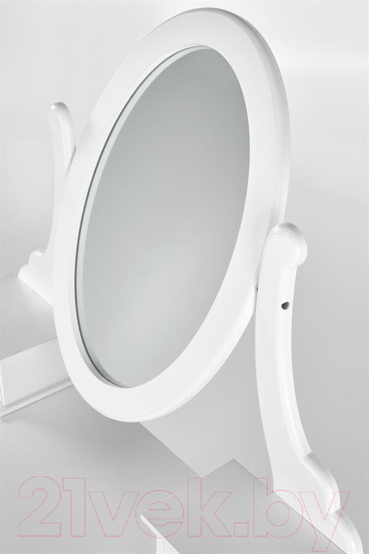 Туалетный столик с зеркалом Halmar Sara с табуретом