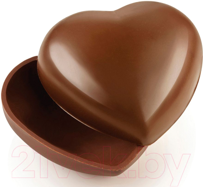 Набор форм для шоколада Silikomart Secret Love / 70.609.99.0065 (2шт)