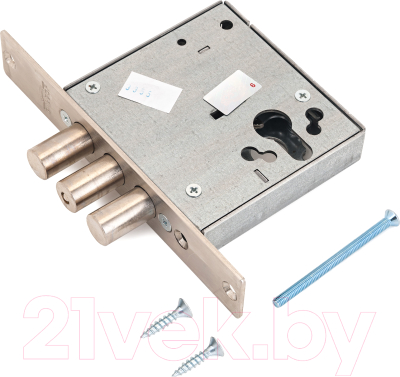 Изображение товара Замок врезной Эльбор Лазурит 1.01.07.0.0 (никель)