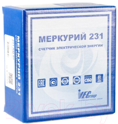 Счетчик электроэнергии индукционный Меркурий 231 AM-01 MER231AM