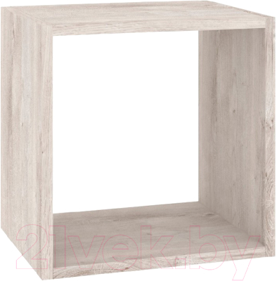 Полка-ячейка Кортекс-мебель Дельта-1 36x36 (дуб монтерей)